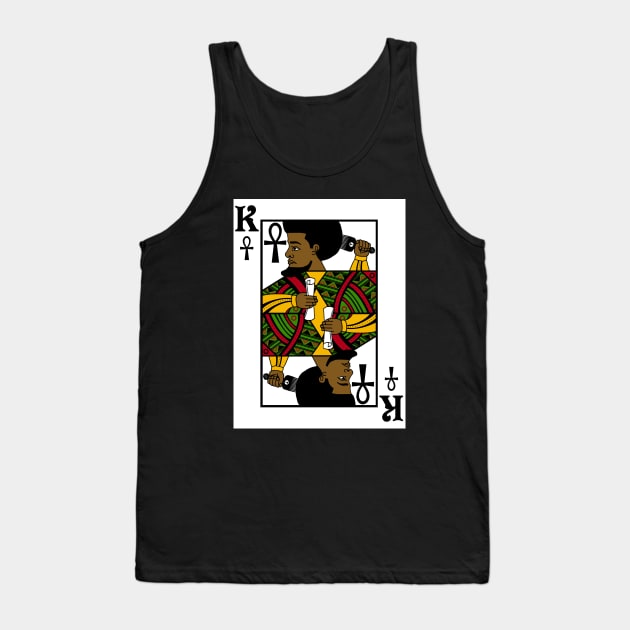 ALKEBULAN - BLACK KING Tank Top by DodgertonSkillhause